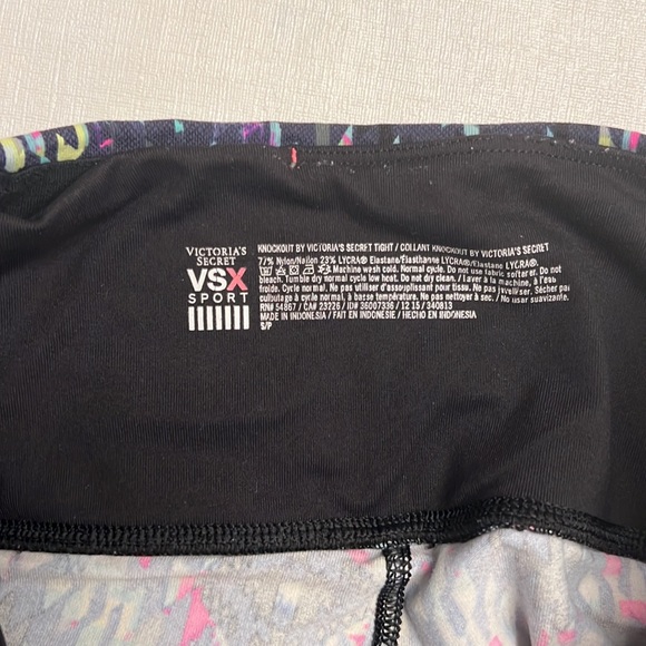 🔴 Victoria's Secret Knockout Vsx Sport Collant Activewear Bottoms - Picture 5 of 9